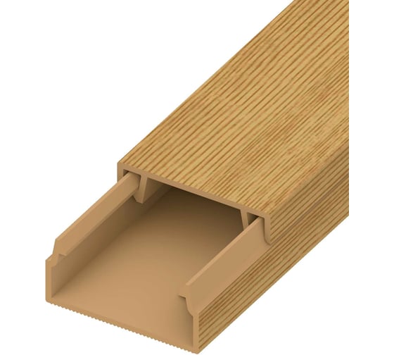 Изображение товара Кабель-канал AGIS ПВХ 20x10 мм Сосна 3 D 60.04.20.10.200