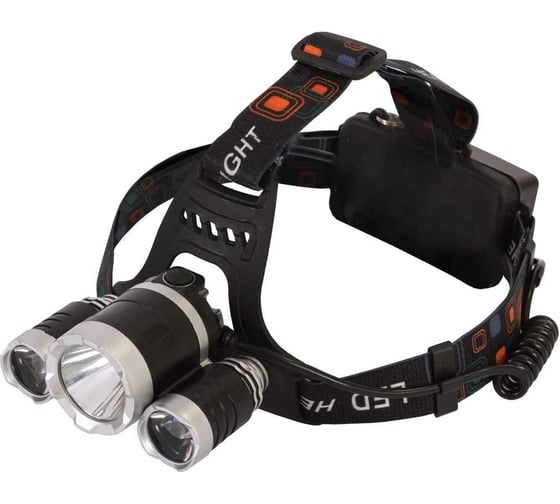 Изображение товара Светодиодный налобный аккумуляторный USB фонарь GLANZEN UFL-0600-V15 КА-00008353