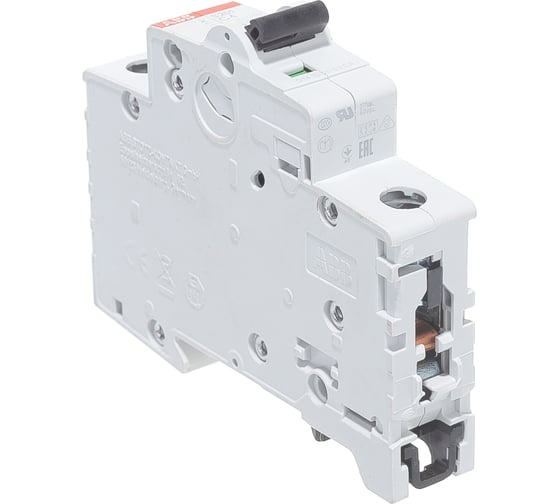 Изображение товара Автоматический модульный выключатель ABB 1п C S201 6кА 4А 2CDS251001R0044