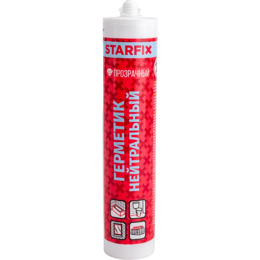 Нейтральный силиконовый герметик STARFIX jbl prosilent tube качественный силиконовый воздушный шланг 47 гр