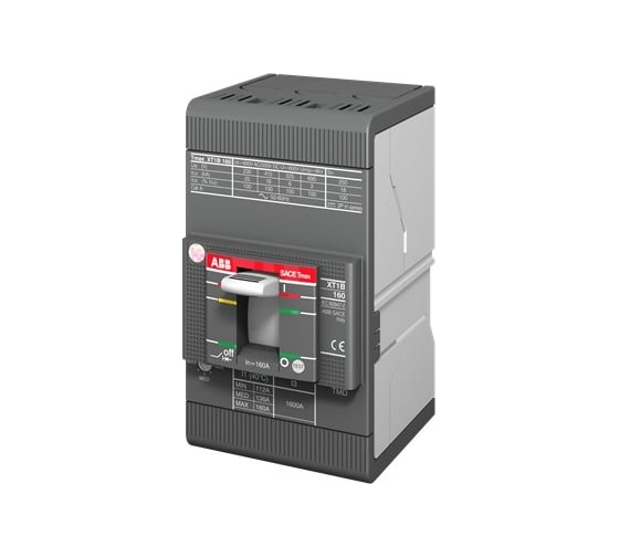 Изображение товара Автоматический выключатель ABB XT1B 160 TMD25-450 25A 3p F F 1SDA066801R1