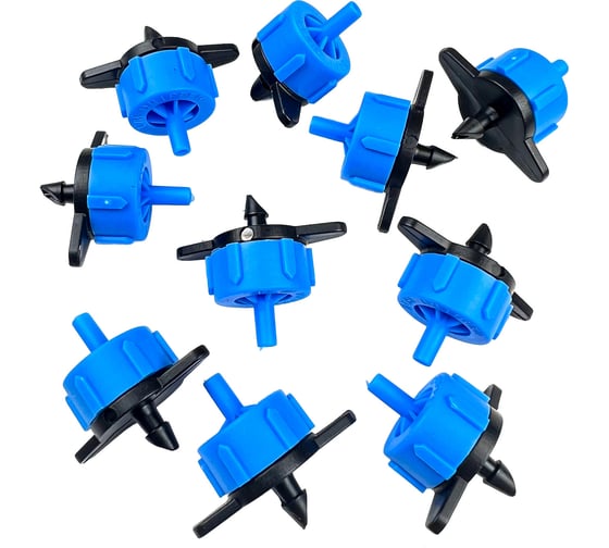 Изображение товара Нерегулируемая компенсированная разборная капельница Профитт 8 л/ч - 10 шт 2229675