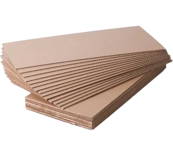 Изображение товара Гофрокартон ООО МАССА-КАРТОН 33 Т21В бурый, 1000x2000 мм, 10 шт. 1000200010