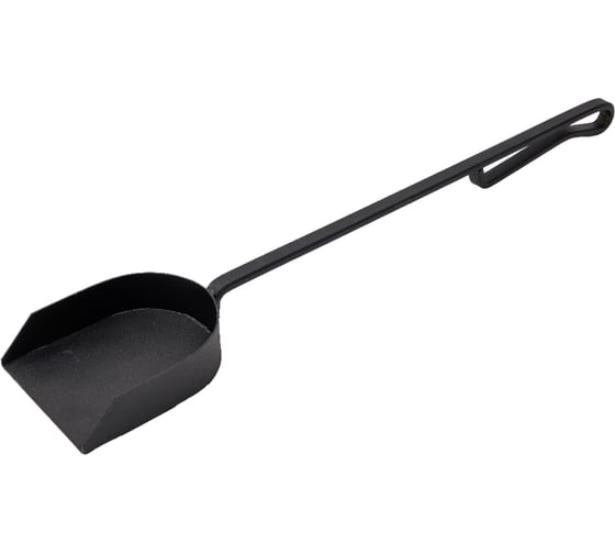 Изображение товара Кованый совок Печные штучки черный, 54 см 33542