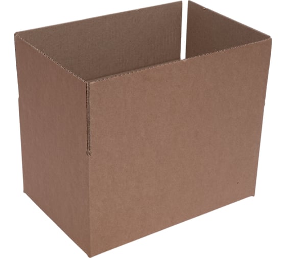 Изображение товара Гофрокороб ООО МАССА-КАРТОН 33 Т23В бурый, 300x200x160 мм, 3 шт. 30020016003