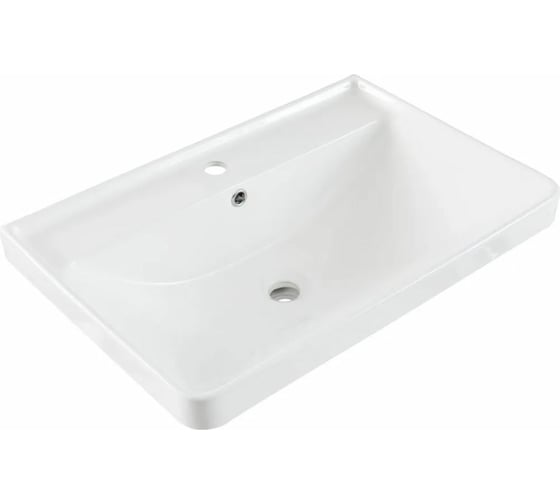 Изображение товара Накладная керамическая раковина Aquanet Ирис 710х475х210 мм 00301804