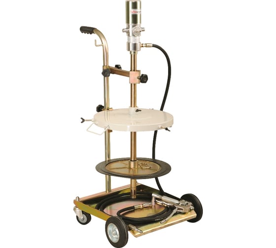 Изображение товара Пневматический солидолонагнетатель для бочек 50/60 кг LUBEWORKS 1700524