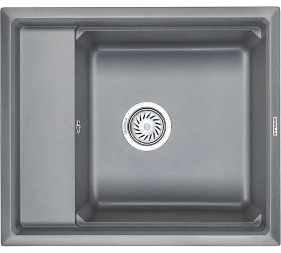 Изображение товара Кухонная мойка GRANULA KS-6004 АЛЮМИНИУМ