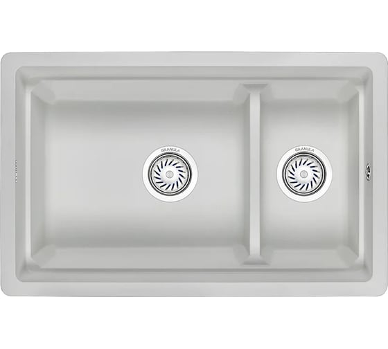 Изображение товара Кухонная мойка GRANULA KS-7304U АРКТИК