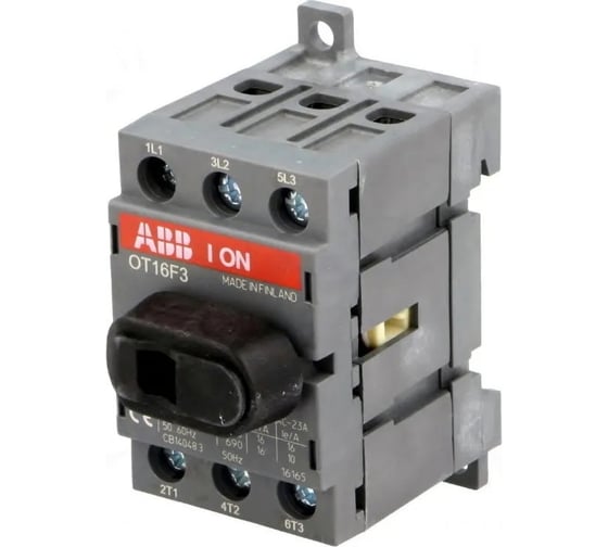 Изображение товара Рубильник ABB 3п OT16 F3 16A 1SCA104811R1001