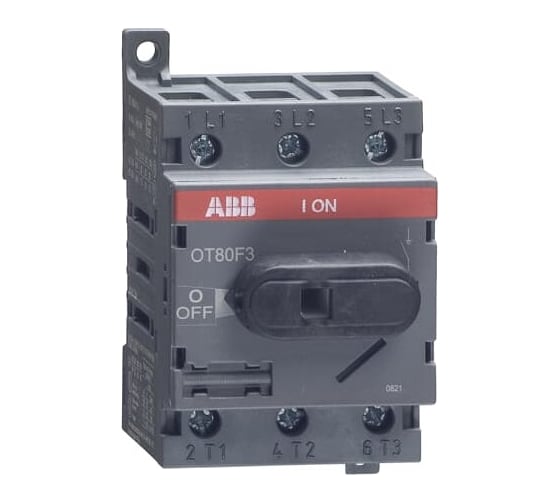 Изображение товара Рубильник ABB 3п OT80 F3 80A 75A AC23 1SCA105798R1001