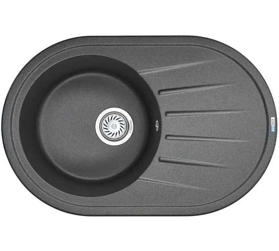 Изображение товара Кухонная мойка GRANULA Standart ST-7601 графит