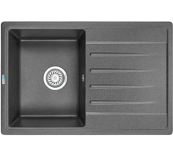 Изображение товара Кухонная мойка GRANULA из кварца ST-7602 графит