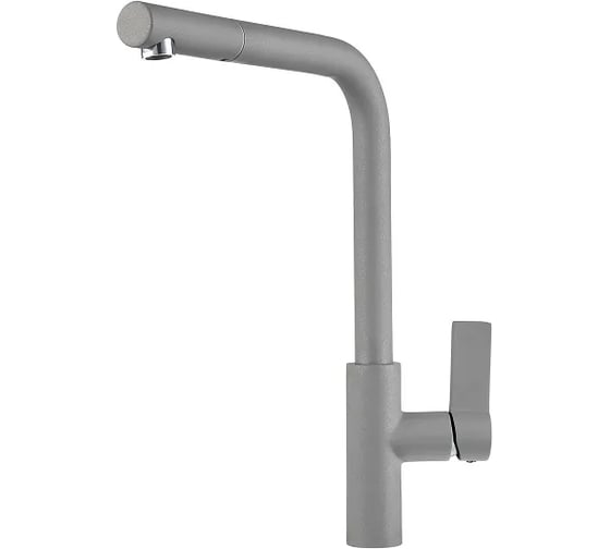 Изображение товара Смеситель для кухни GRANULA GR-2502 АЛЮМИНИУМ