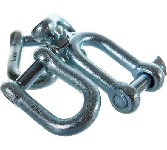 Изображение товара Скоба такелажная прямая 4 шт. (16 мм; ТФ5) Зубр 4-304515-16