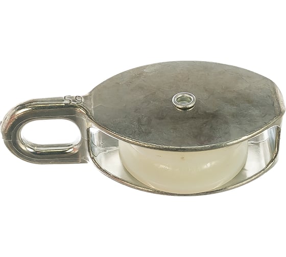 Изображение товара Блок одинарный с пластиковым роликом (16х65 мм; ТФ5) Зубр 4-304585-65