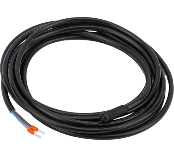 Изображение товара Датчик температуры ELKO EP TC-3 3 метра, кабель ПВХ c повышенной термостойкостью, IP67, сенсор NTC 12K 5%, температурный диапазон 0..+70С. 00000000185