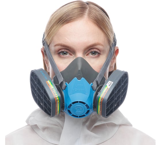 Изображение товара Респиратор в комплекте с фильтрами UNIX 1000 А1В1Е1К1, 2 рост 102-027-0076