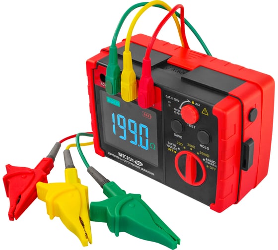 Изображение товара Измеритель сопротивления заземления МЕГЕОН 13122 к0000038169