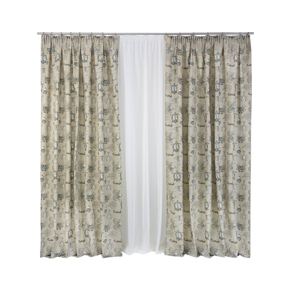 Изображение товара Комплект штор на тесьме Kauffort Бриз, 2 шторы и тюль