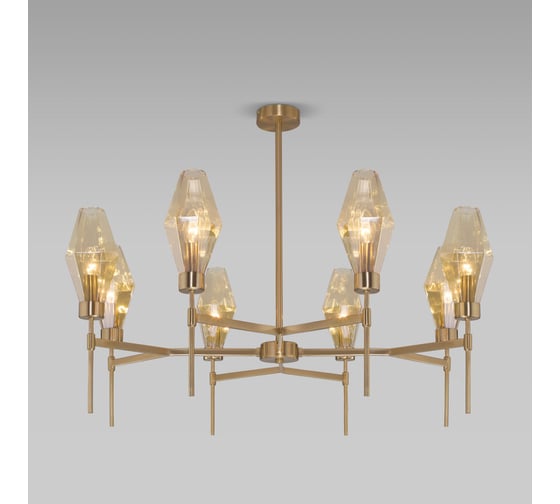 Изображение товара Потолочный светильник Eurosvet 60143/8 латунь a061937