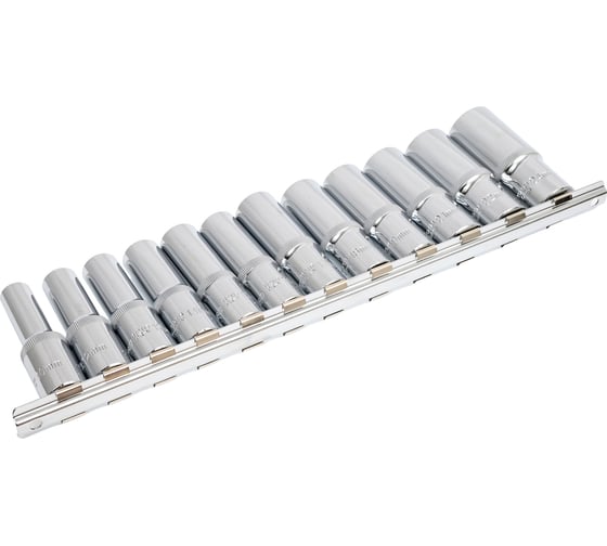 Изображение товара Набор торцевых глубоких головок 1/2"DR Ombra 912112