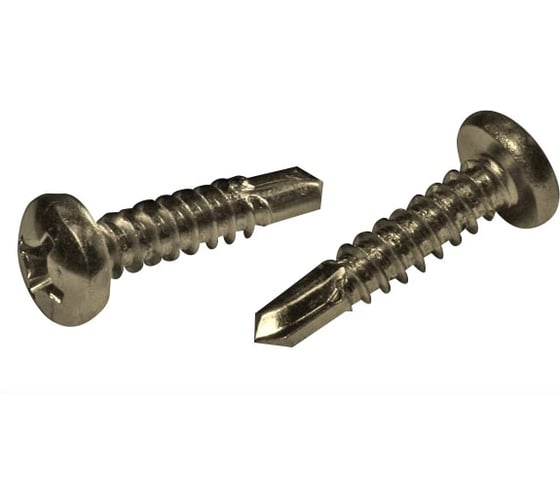 Изображение товара Саморез ЦКИ DIN 7504-M, jp81 4.8x32 сверлоконечный, Ц, PH2 1000 шт. 32