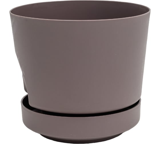 Изображение товара Кашпо bmc КШ-4102 Тренд Пыльная роза диам. 12 см, высота 11 см, 0.8 л 068465