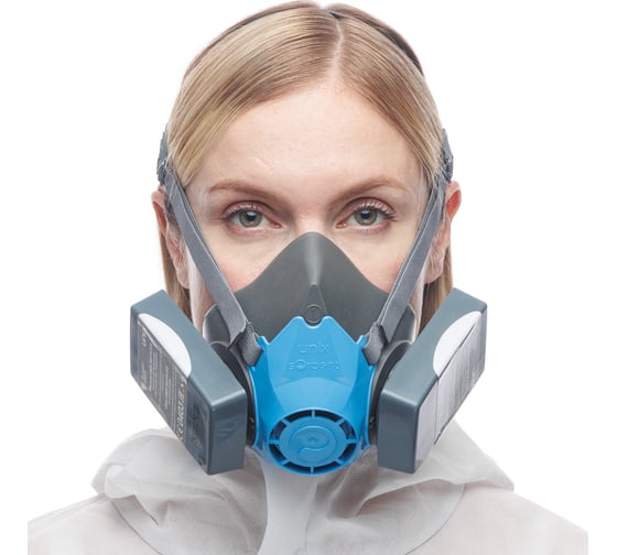 Изображение товара Респиратор в комплекте с фильтрами UNIX 1000 303 Р3 R D, 3 рост 102-027-0122