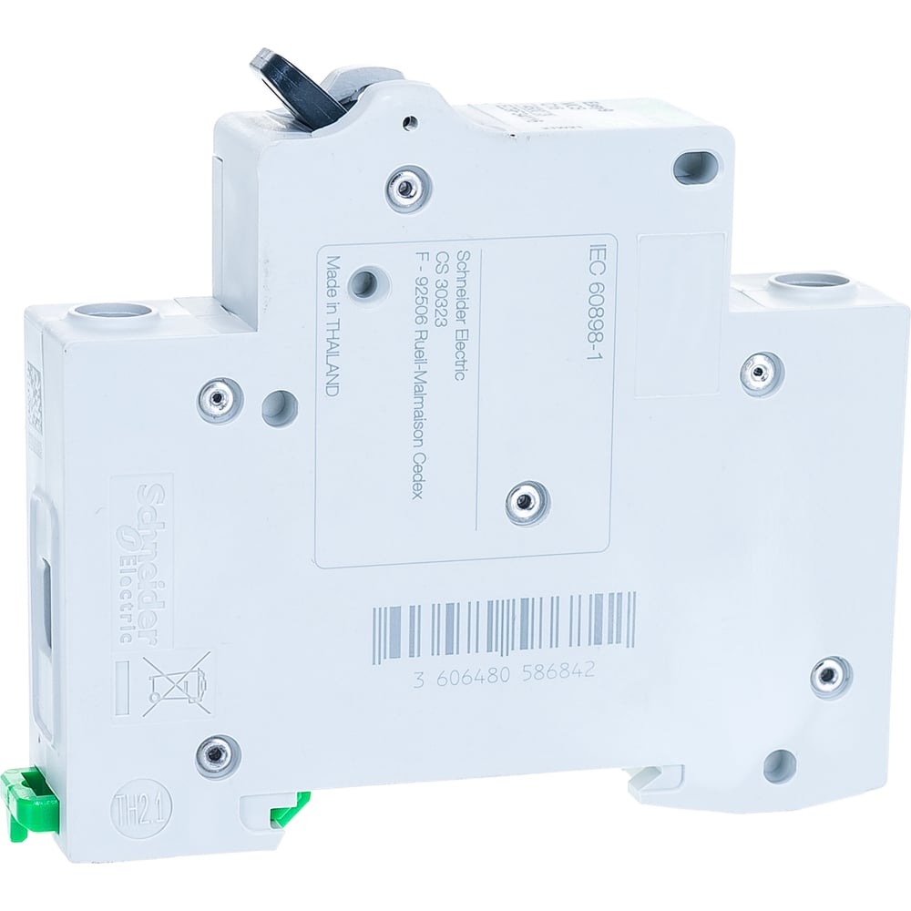 фото Автоматический модульный выключатель easy 9 1п c 16а 4.5ка schneider electric ez9f34116