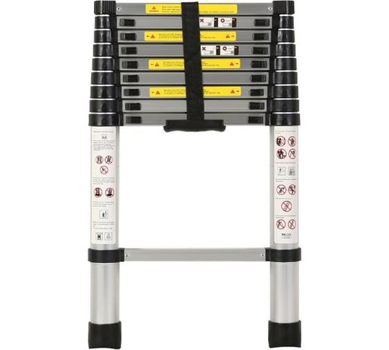 Изображение товара Телескопическая лестница WORKY 5.2 м, 15 ступеней ARD128093