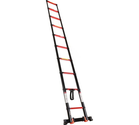 Изображение товара Лестница телескопическая BLACK 3,8 м, 10 ступеней WORKY ARD239081