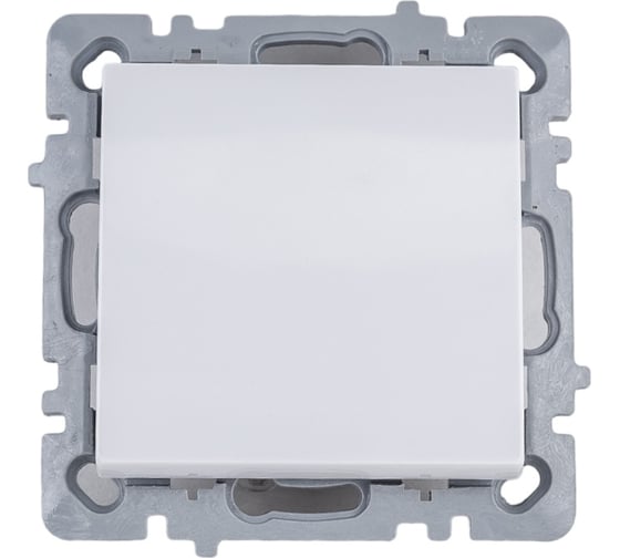 Изображение товара 1-клавишный механизм выключателя Nilson СУ moda-advantage белый, 20112401