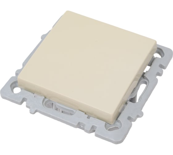 Изображение товара 1-клавишный механизм выключателя Nilson СУ moda-advantage кремовый, 20122401