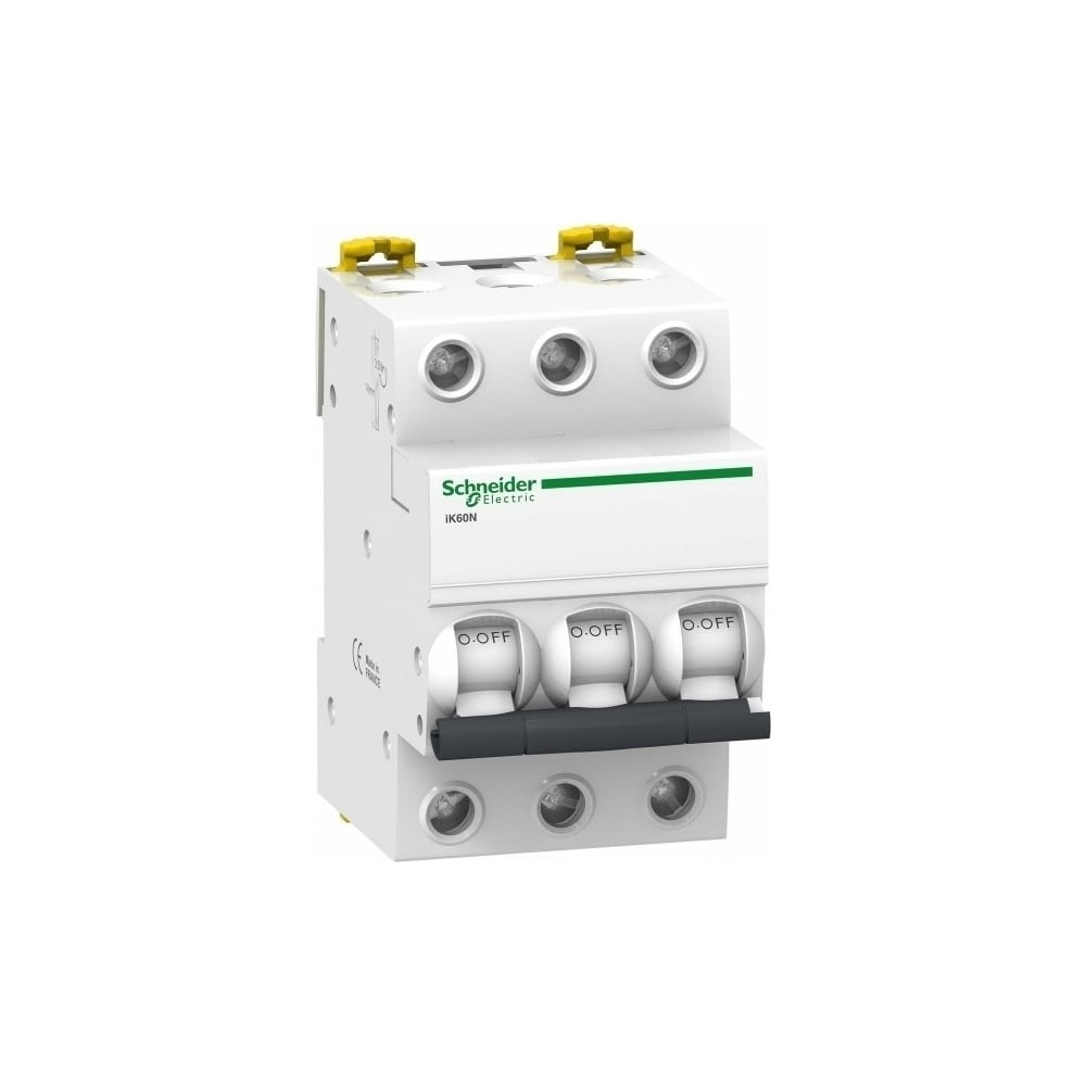 фото Автоматический модульный выключатель acti9 ik60 3п c 16а 6ка schneider electric a9k24316