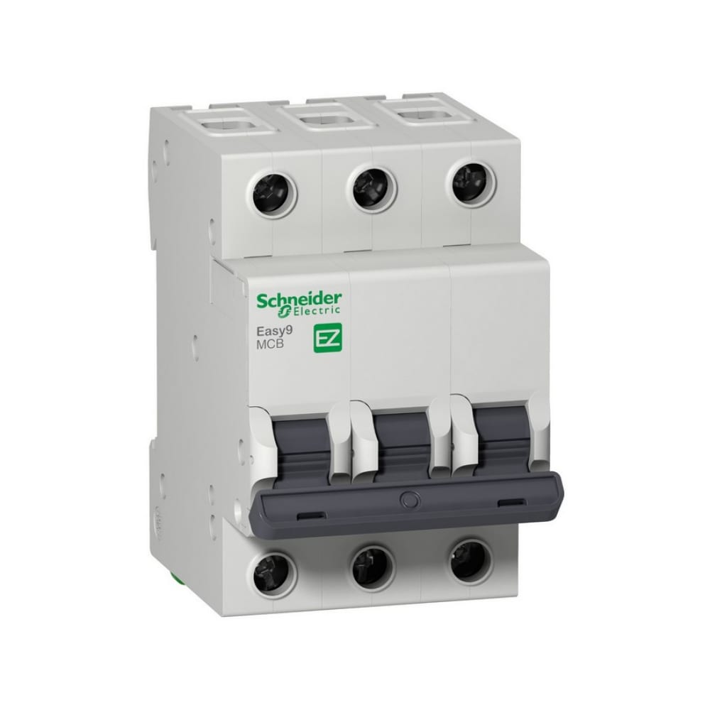 фото Автоматический модульный выключатель schneider electric 3п c 40а 4.5ка easy 9 sche ez9f34340