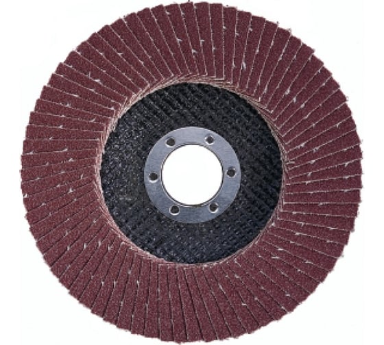 Изображение товара Круг лепестковый торцевой коричневый (115х22,2 мм; Р120) АТАКА 680730