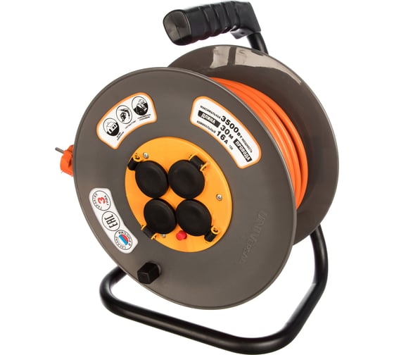 Изображение товара Силовой удлинитель UNIVersal ВЕМ-250 IP-44 термо ПВС 3*1,5 30м 9634174