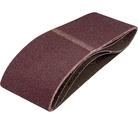 Изображение товара Лента шлифовальная 3 шт. (75х457 мм; Р80) АТАКА 677410