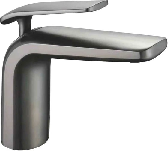 Изображение товара Смеситель для раковины ROSE оружейная сталь R3901T