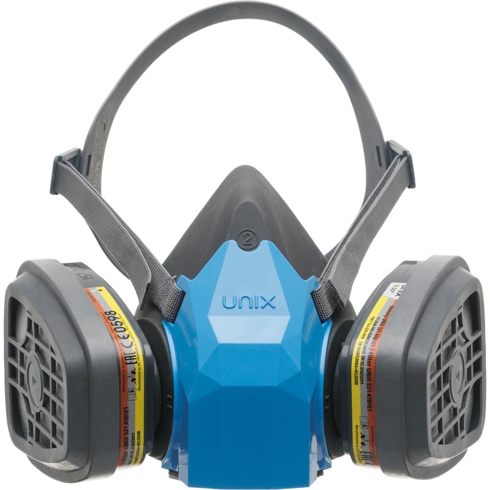 Изображение товара Респиратор UNIX 1100 А1В1Е1 с фильтрами для защиты органов дыхания