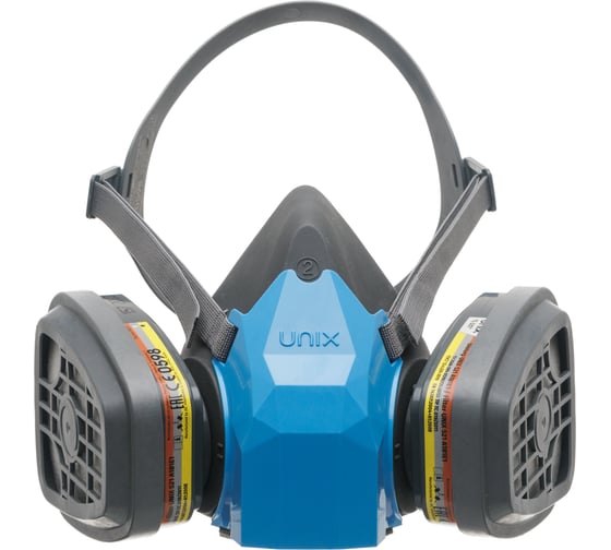 Изображение товара Респиратор в комплекте с фильтрами UNIX 1100 А1В1Е1 с Р2, 2 рост 102-027-0082