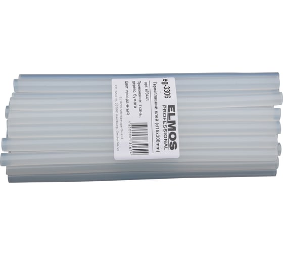 Изображение товара Клей eg3306 15 мм, прозрачный, ткань, дерево, бумага Elmos e70 441