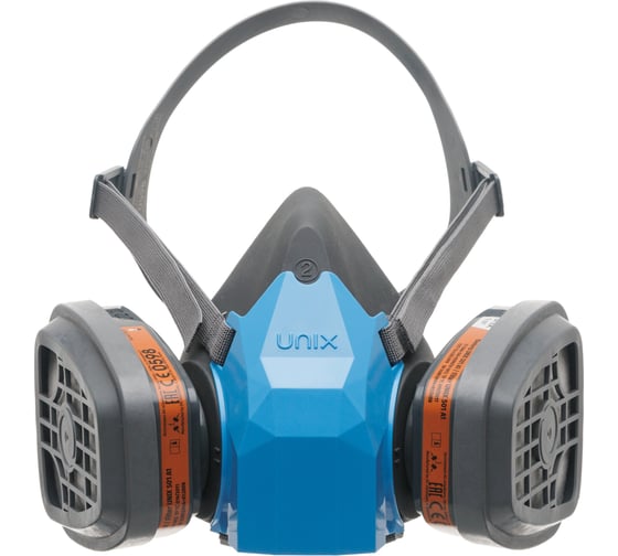 Изображение товара Респиратор в комплекте с фильтрами UNIX 1100 А1 с Р1, 2 рост 102-027-0136