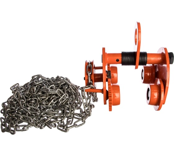 Изображение товара Тележка для тали TOR Тип В (GCL) 1Х6 с механизмом передвижения 10416