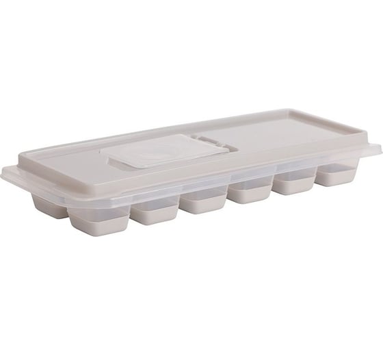 Изображение товара Форма для льда Mallony PERFETTO с клапаном и крышкой 12 секций 103896