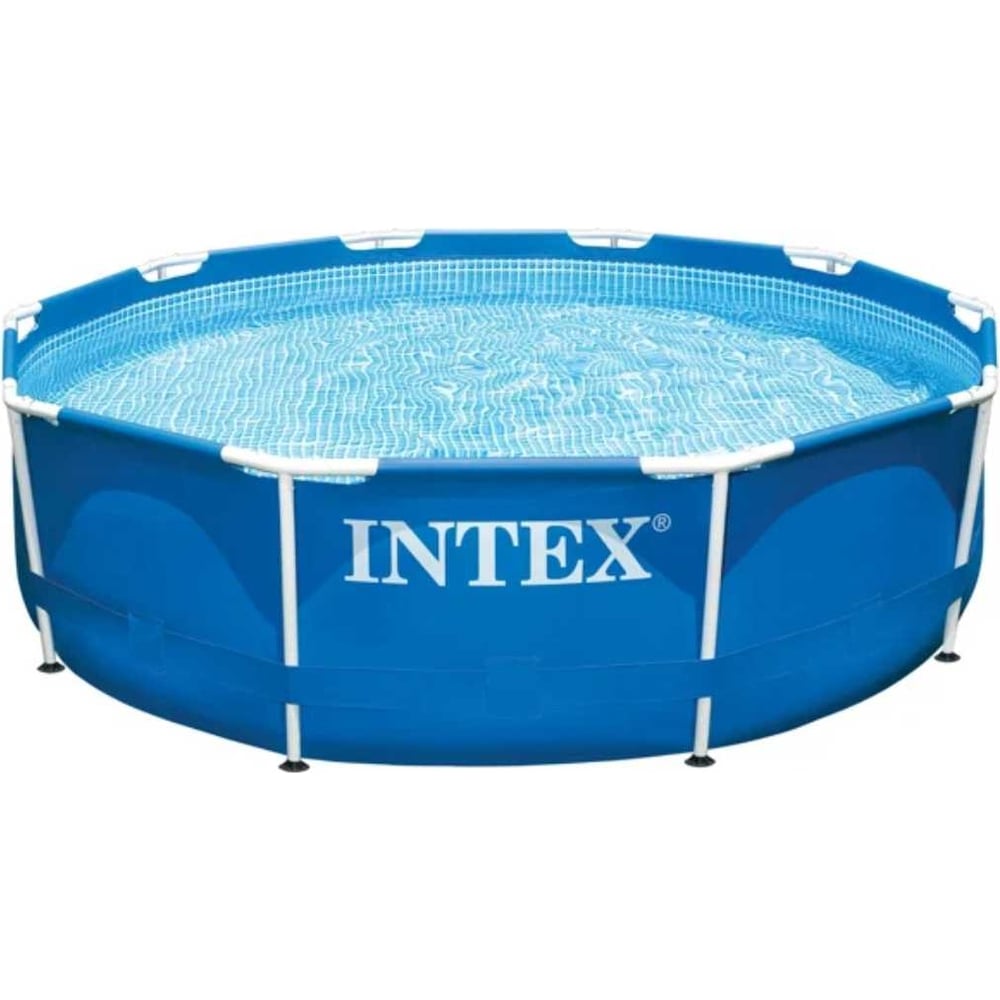 Каркасный бассейн INTEX бассейн каркасный круглый intex metal frame 28200np 305х305х76 см 4485 л