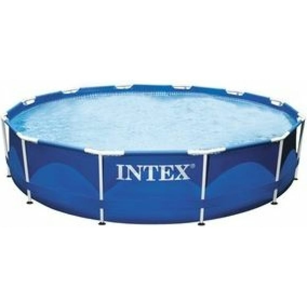 Каркасный бассейн INTEX каркасный бассейн 478х124 см graphite gray panel intex