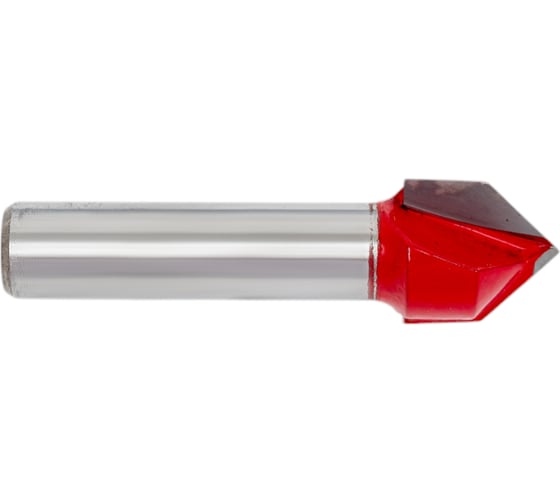 Изображение товара Фреза пазовая галтельная V-образная 90 АТАКА 38162