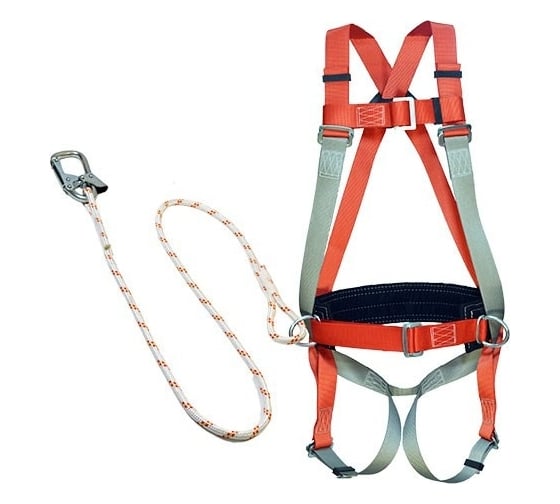 Изображение товара Удерживающая система ПРОГРЕСС СЕФЕТИ с наплечными и набедренными лямками, стропом из каната УС 2 ВЖ